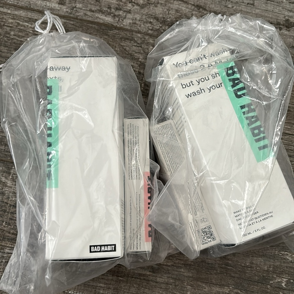 Bad habit set of 2 - Matcha cleanser